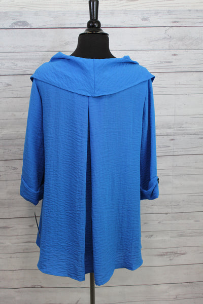 Yushi Clothing - 3/4 Sleeve Cowl Neck Tunic 12 Colors BEST SELLER - Shopboutiquekarma