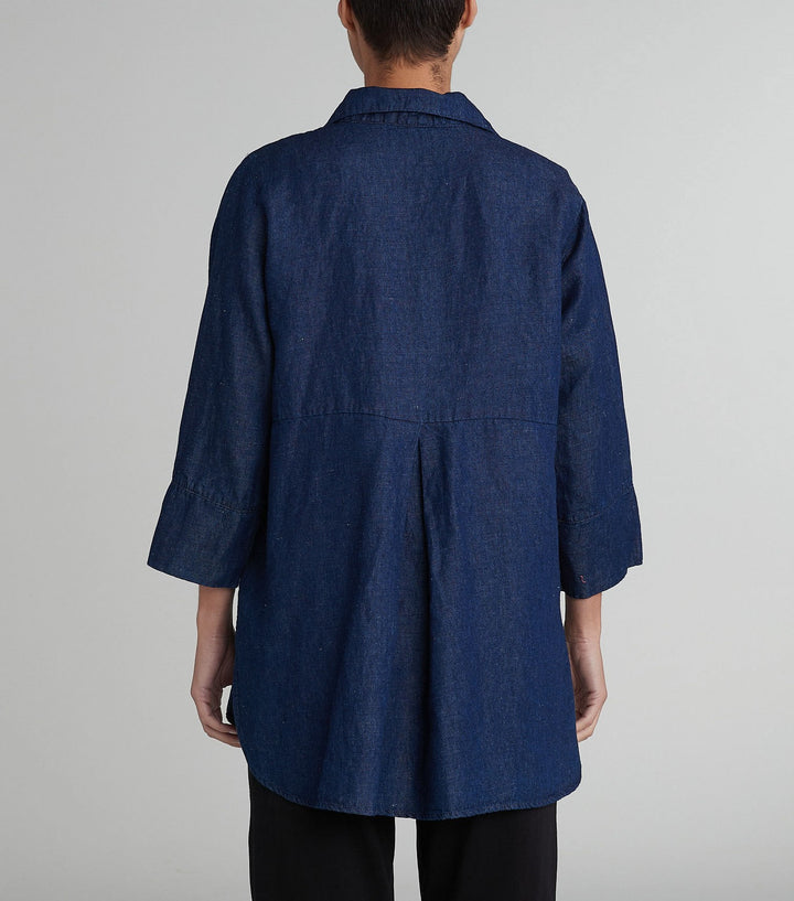 Cut Loose Flax Denim - Easy Shirt ( Special Order )