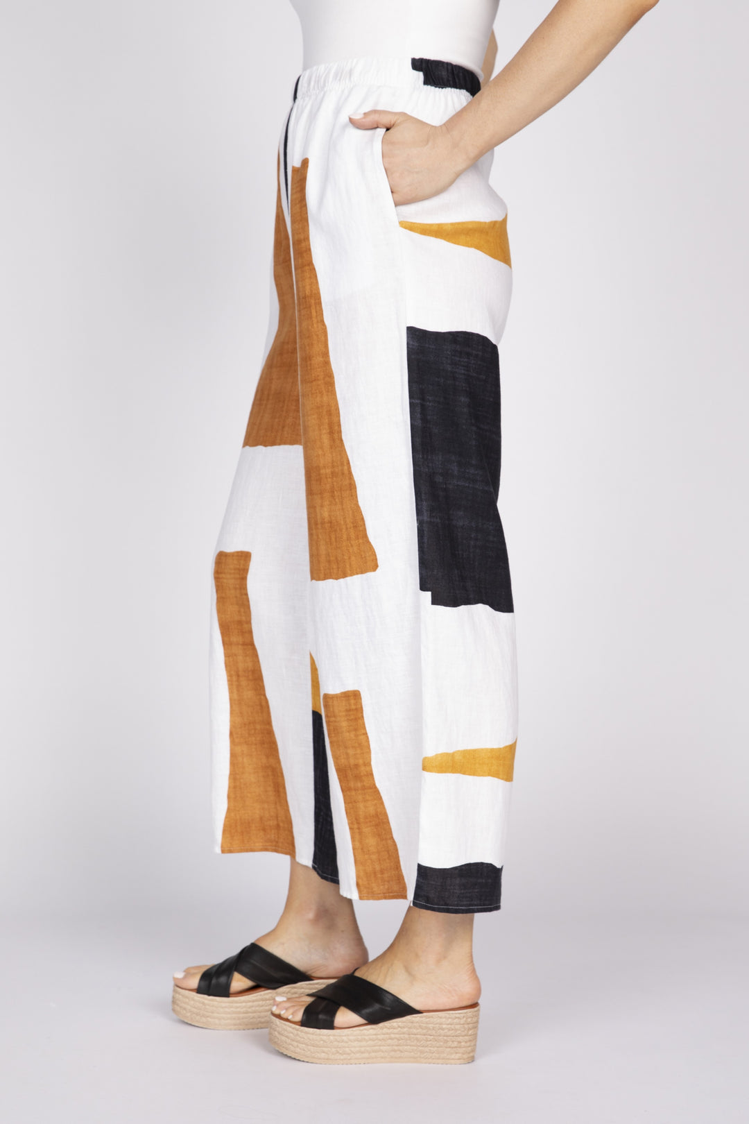 Olivia By Habitat - Coastal Colorblock Breeze Pant FINAL SALE ITEM