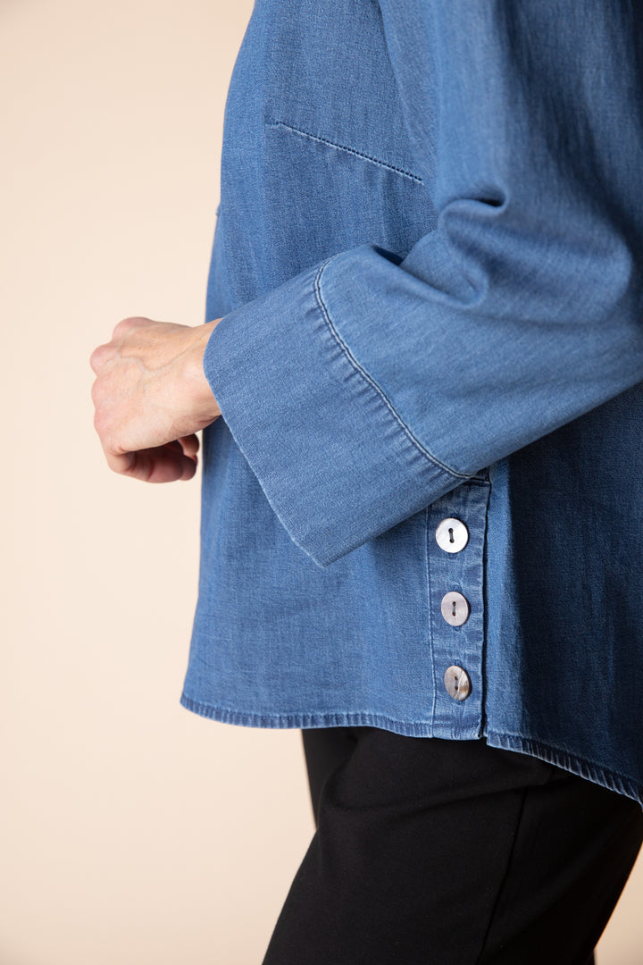 Habitat Tops - Pullover SideButton Top