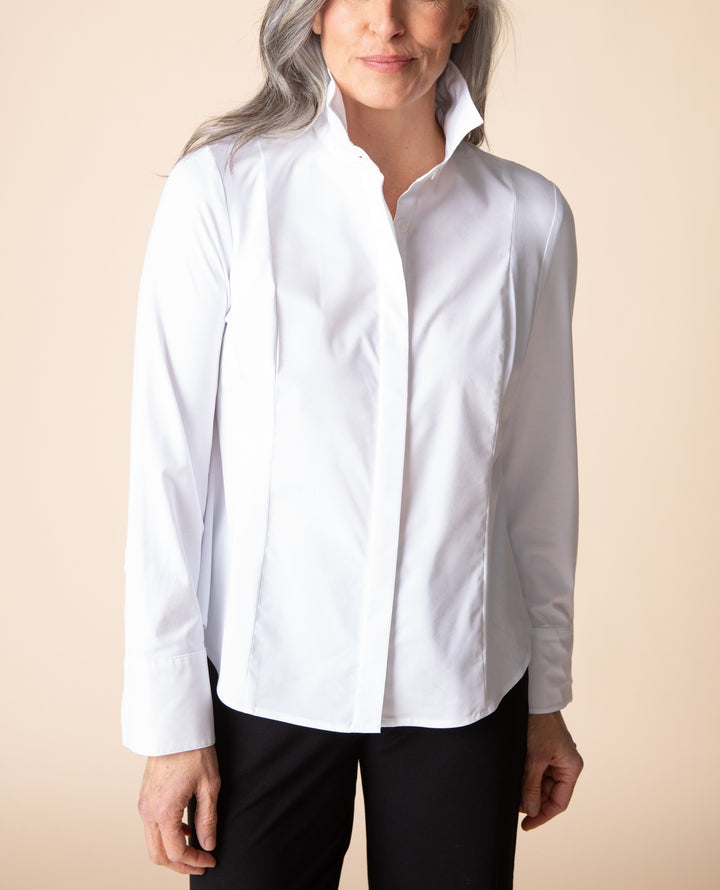 Habitat  Shirt - Knit Mix Hidden Placket Shirt