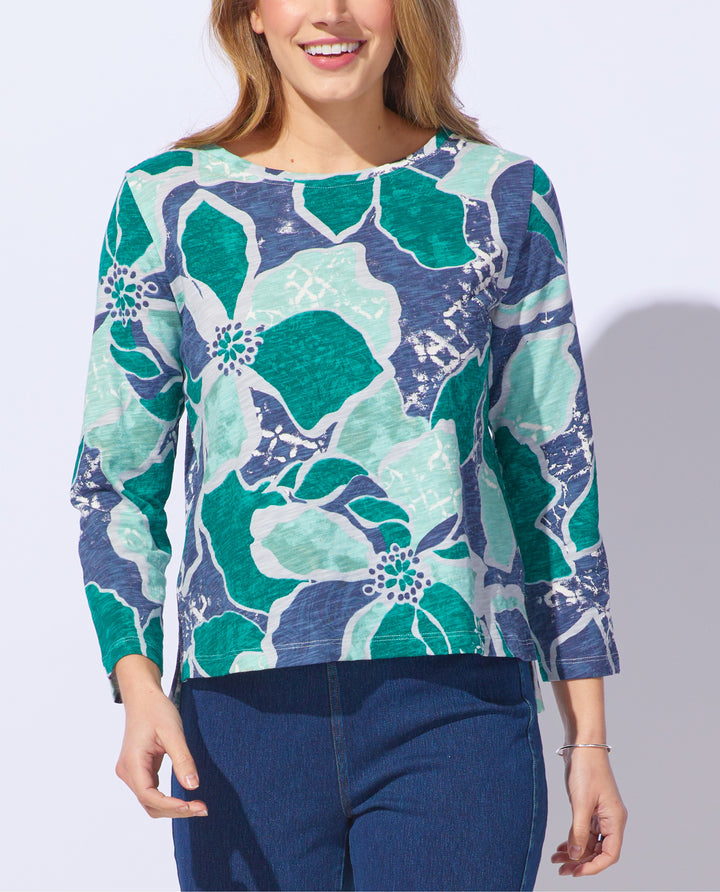 Escape By Habitat - Stepped Hem Boxy Tee