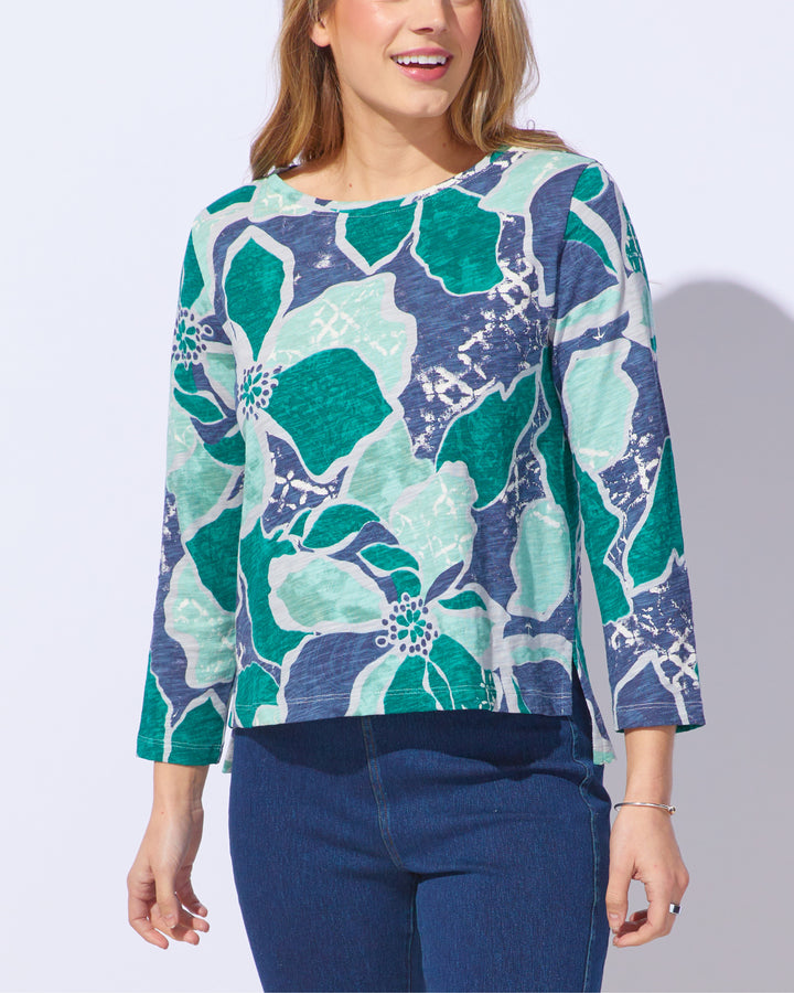 Escape By Habitat - Stepped Hem Boxy Tee
