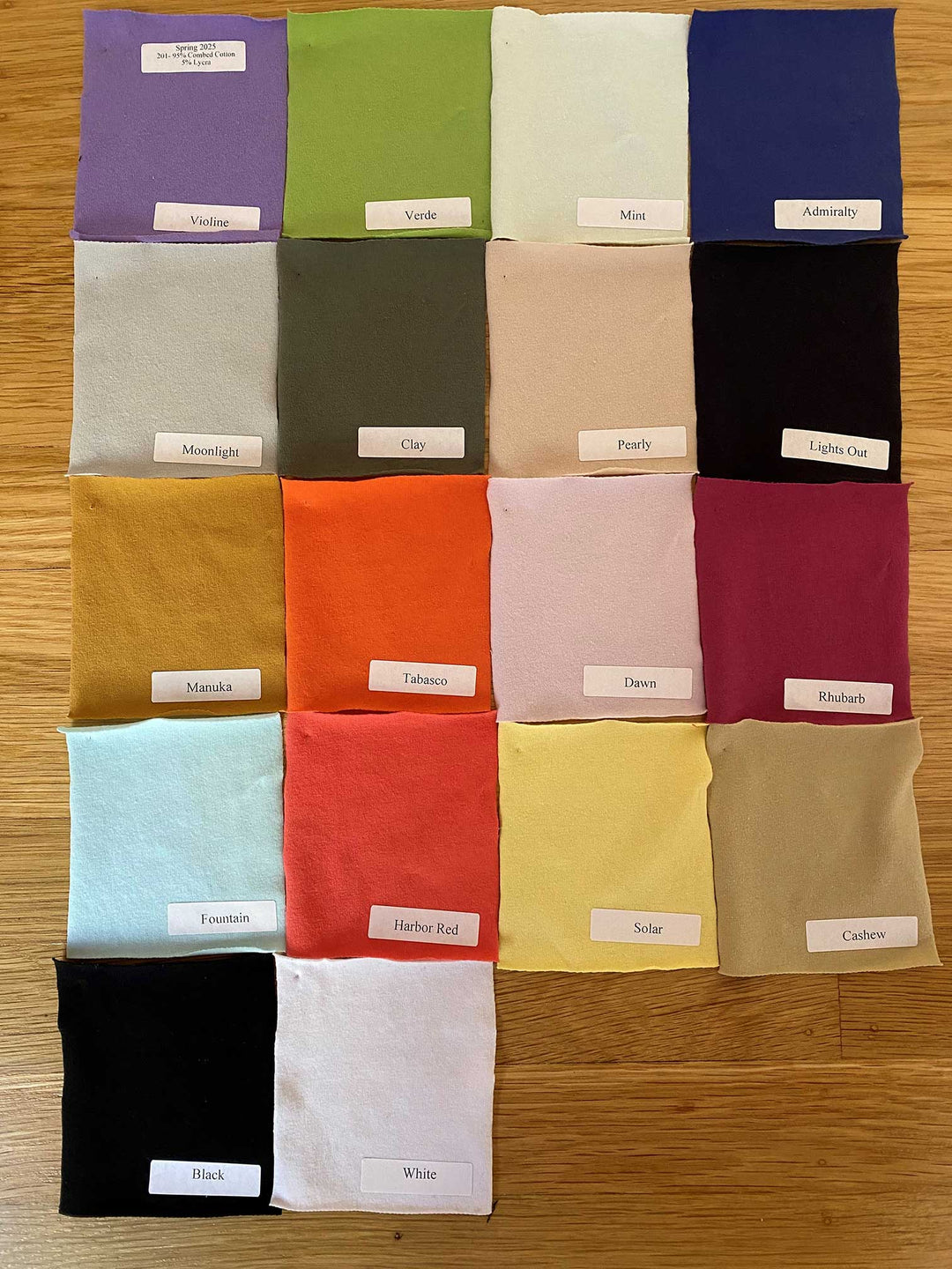 Cut Loose Cotton Stretch - 3/4 Sleeve Scoop Neck 20 Colors (Special Order)