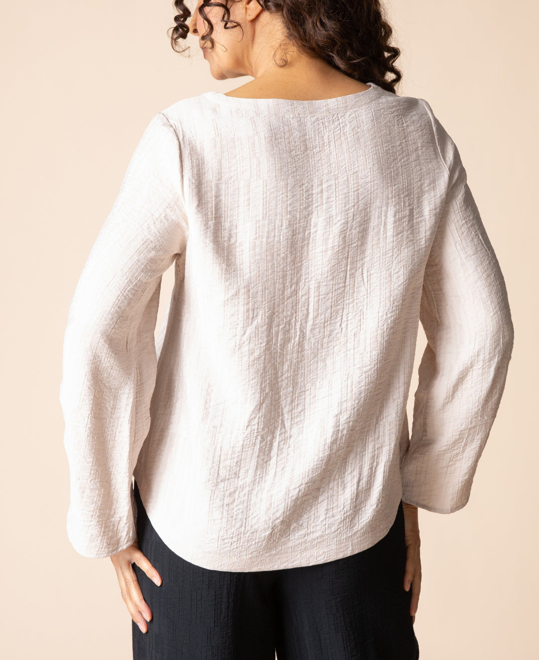 Habitat Clothing - Jacquard Rayon Pleat Top