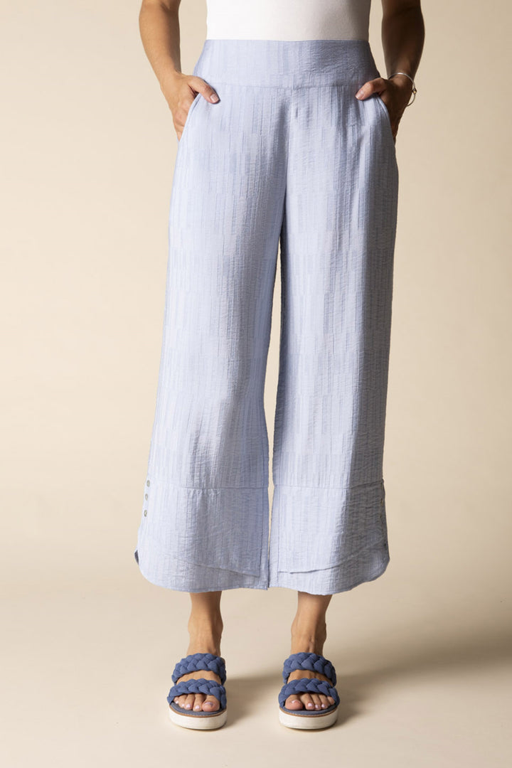 Habitat Pants - Whisper Jacquard Rayon Crop Pant FINAL SALE ITEM