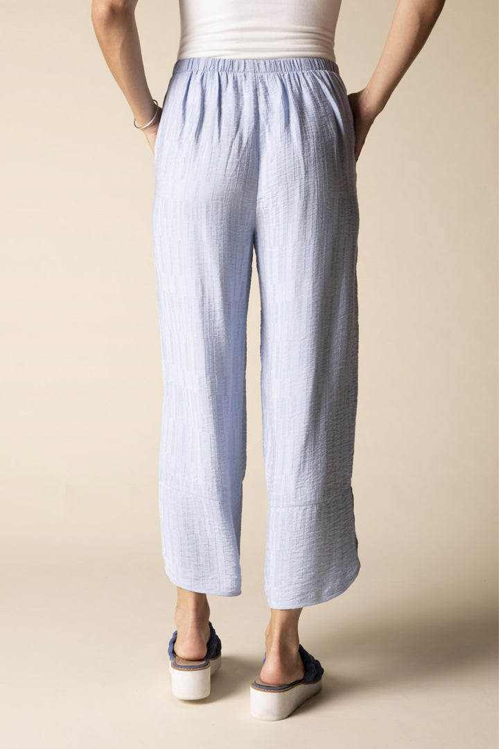 Habitat Pants - Whisper Jacquard Rayon Crop Pant FINAL SALE ITEM