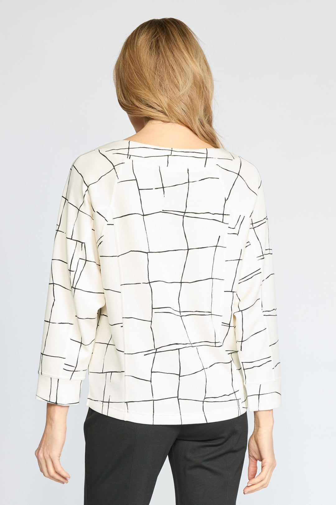 Olivia By Habitat - FEATHERLUX KNIT PRNT PULLOVER