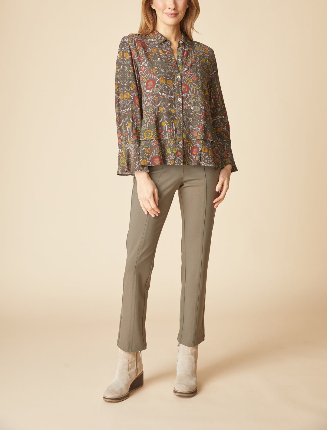 Habitat Shirt - Garden Flounce Shirt