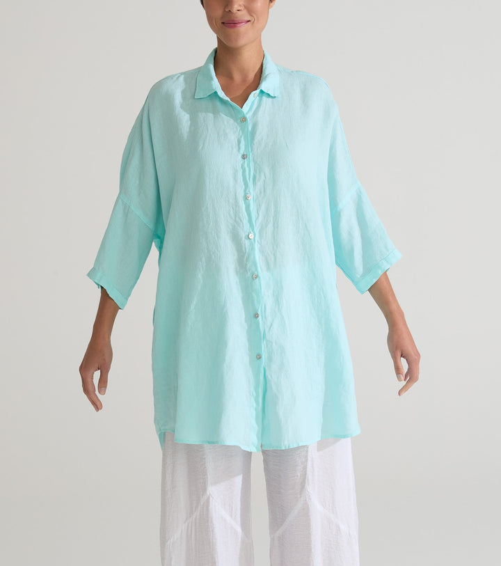 Cut Loose Hanky Linen - One Size Shirt 20 Colors ( Special Order )