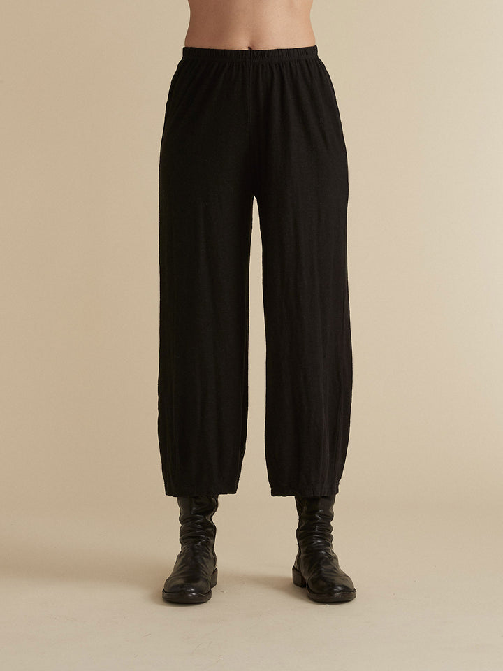 Cut Loose Linen Cotton Jersey - Cropped Pant W/Darts 20 COLORS (Special Order)