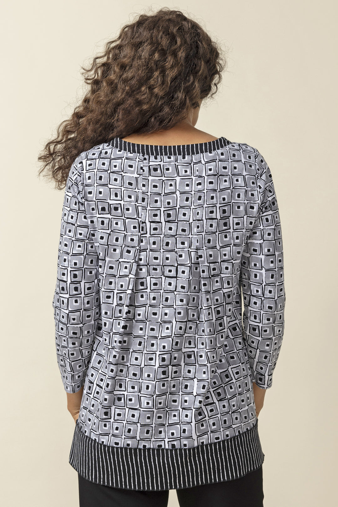 Habitat Tops - Core Travel Cubism Tunic