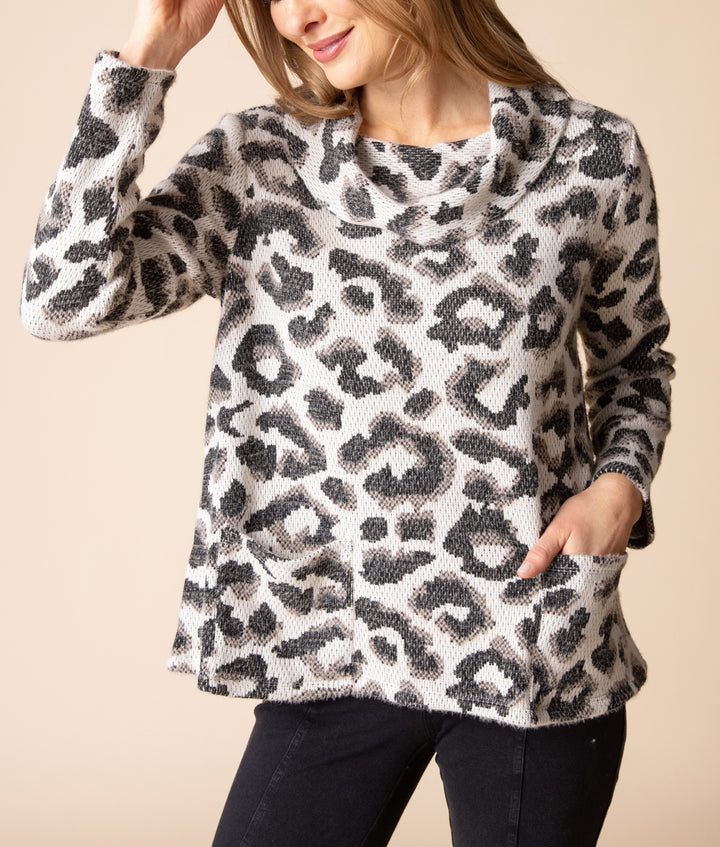 Habitat Clothing - Luxe Leopard Cowl