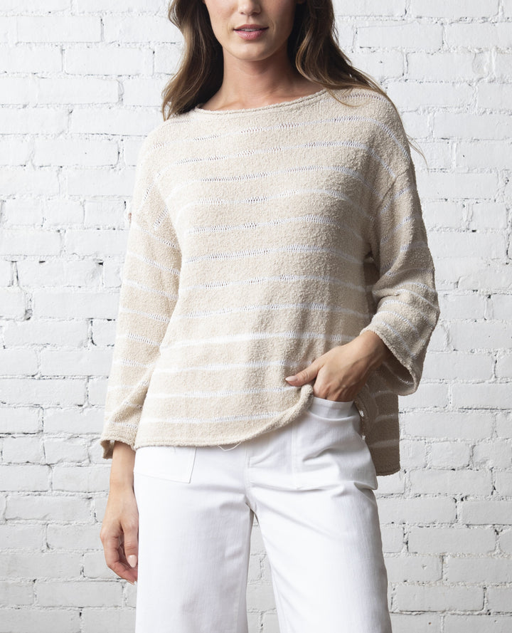 Olivia By Habitat - Wave Stripe Pullover