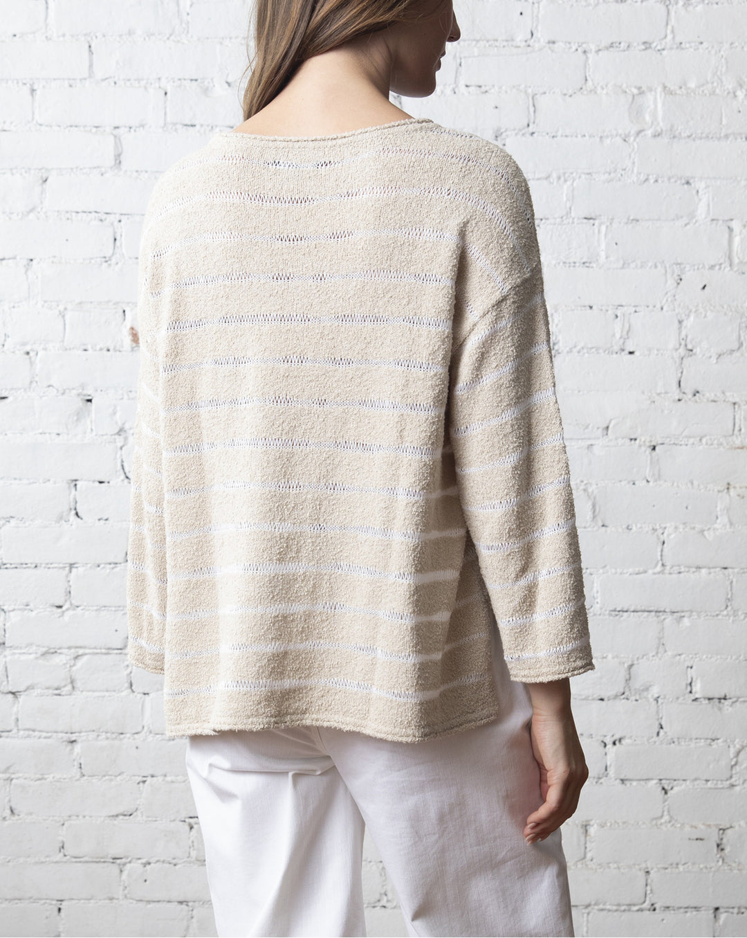 Olivia By Habitat - Wave Stripe Pullover