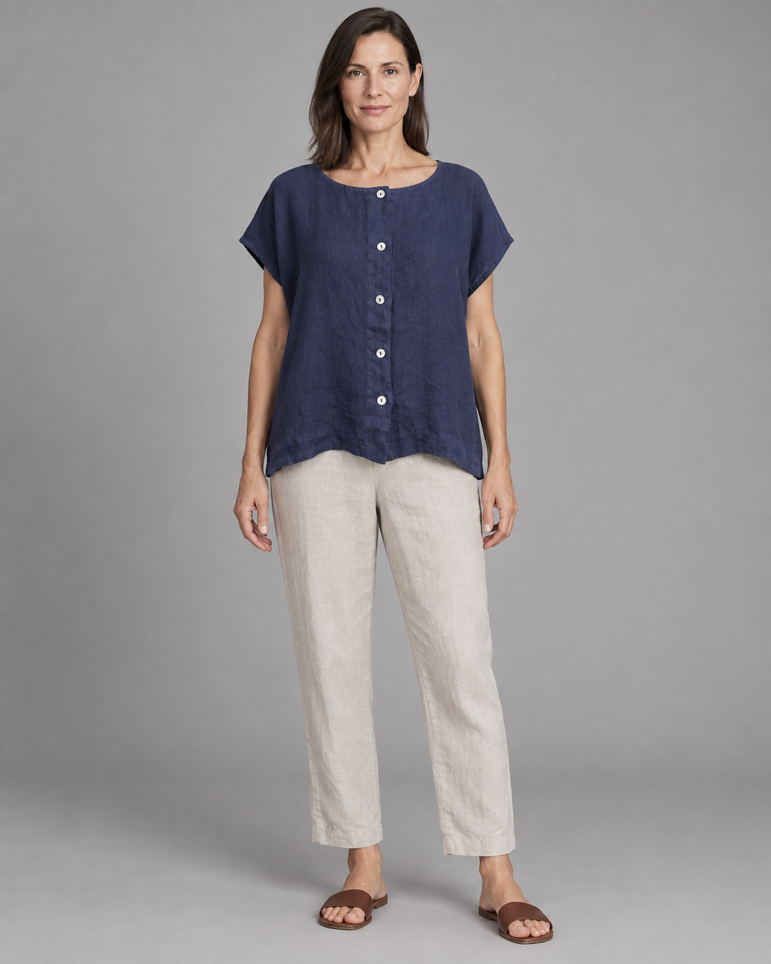 Bryn Walker Light Linen - BESSIE SHIRT