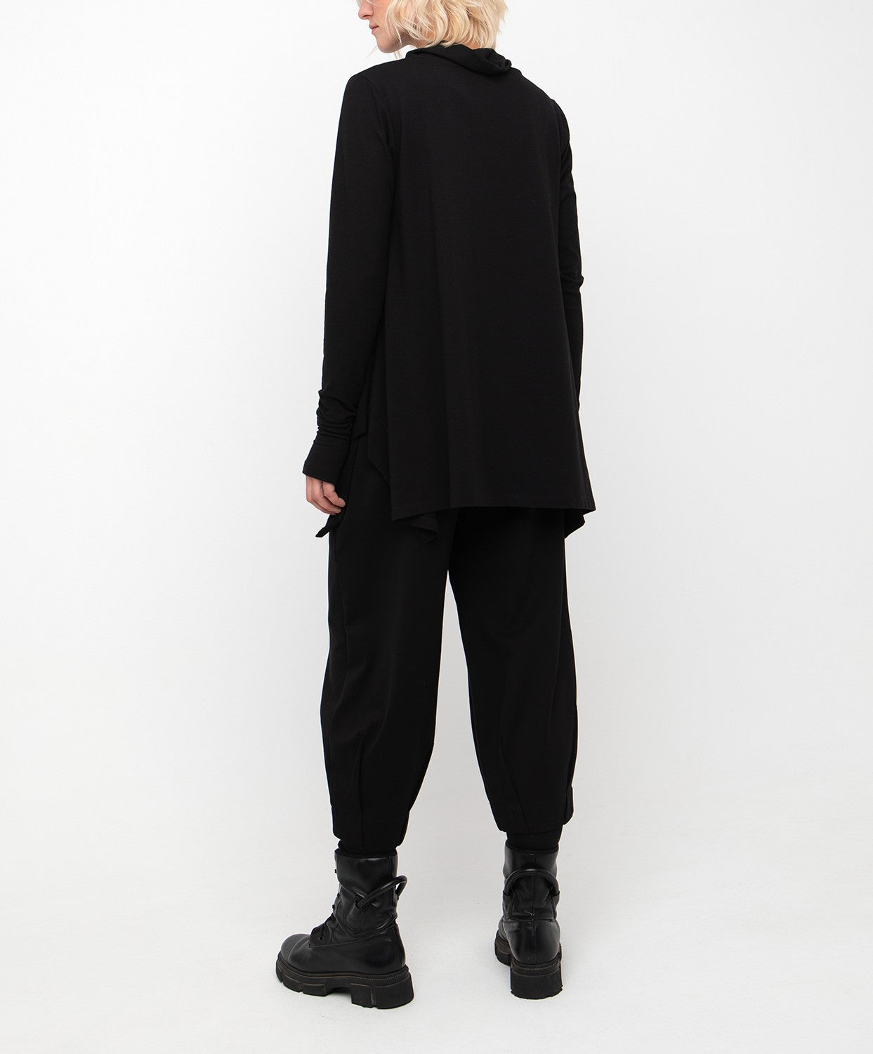 Ozai N Ku - Panel Pullover Cowl Tunic | Ozai N Ku - Panel