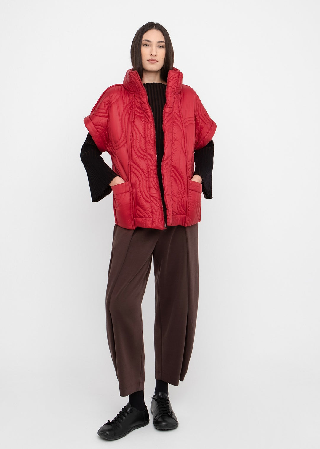 Ozai N Ku Jackets - Cocoon Quilted Jacket
