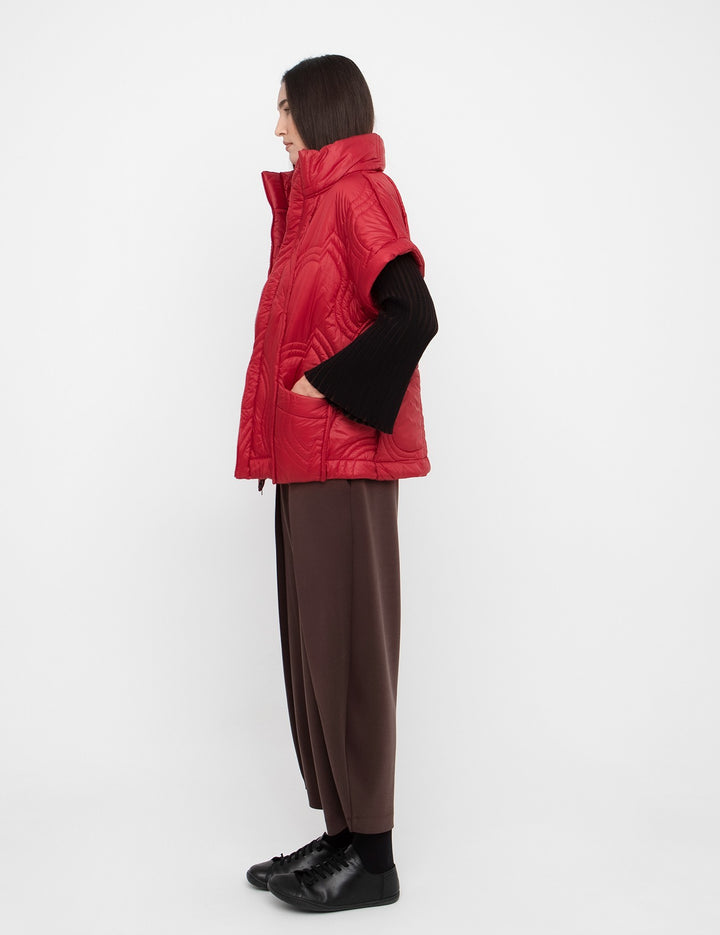 Ozai N Ku Jackets - Cocoon Quilted Jacket
