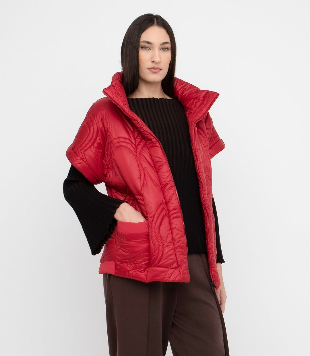 Ozai N Ku Jackets - Cocoon Quilted Jacket