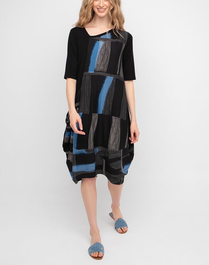 Ozai N Ku - S/S Stripe Dress