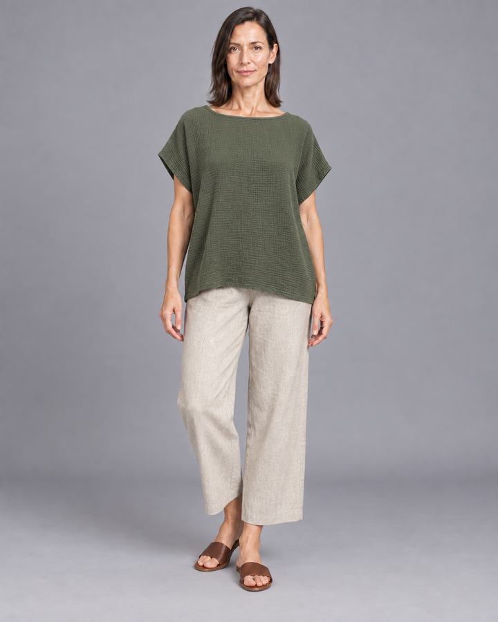 Bryn Walker Cotton Gauze - Bess Shirt