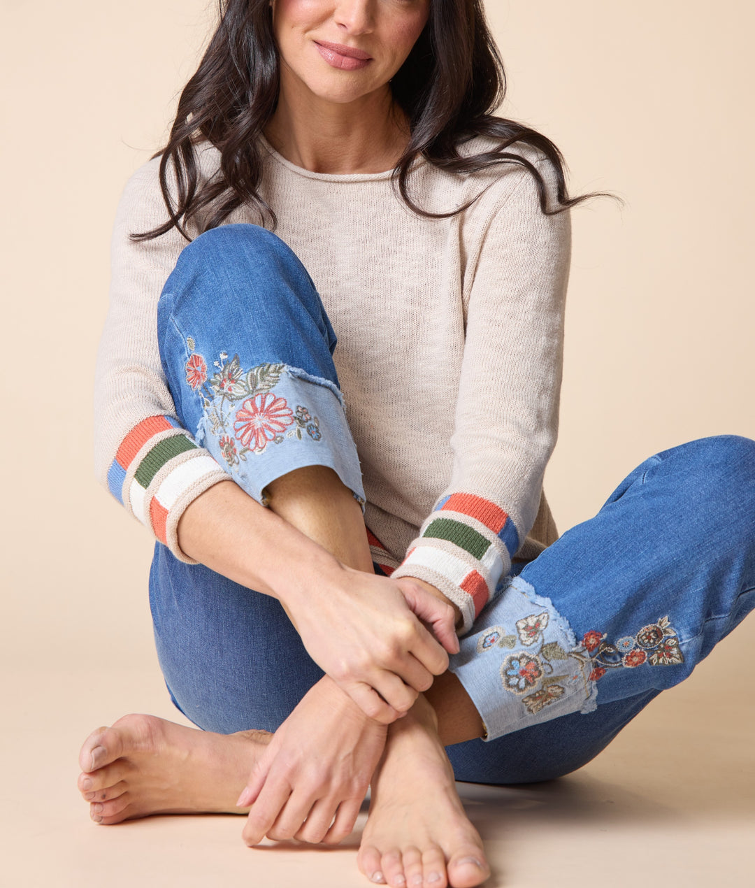 Habitat Tops - Sand & Sea Pullover