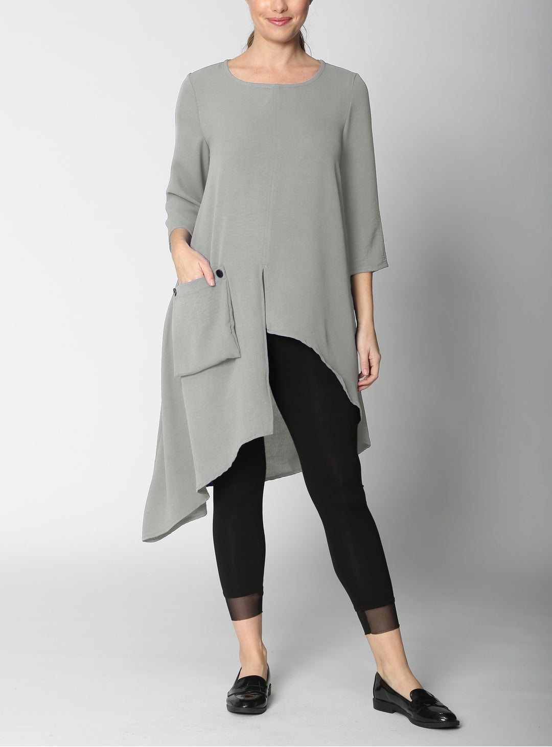 Sydney Project - Air Flow Long Assymetrical Tunic