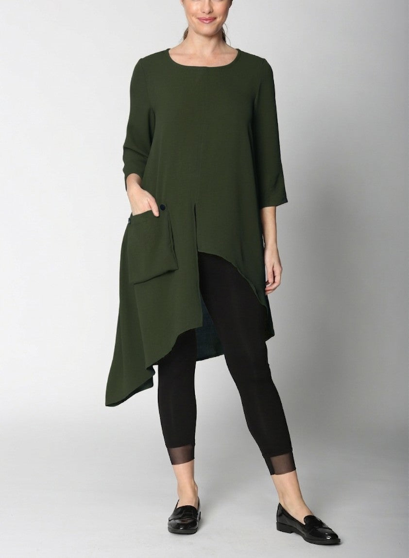 Sydney Project - Air Flow Long Assymetrical Tunic