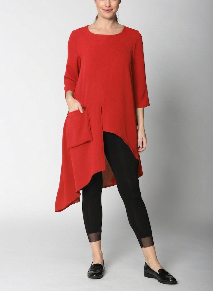 Sydney Project - Air Flow Long Assymetrical Tunic
