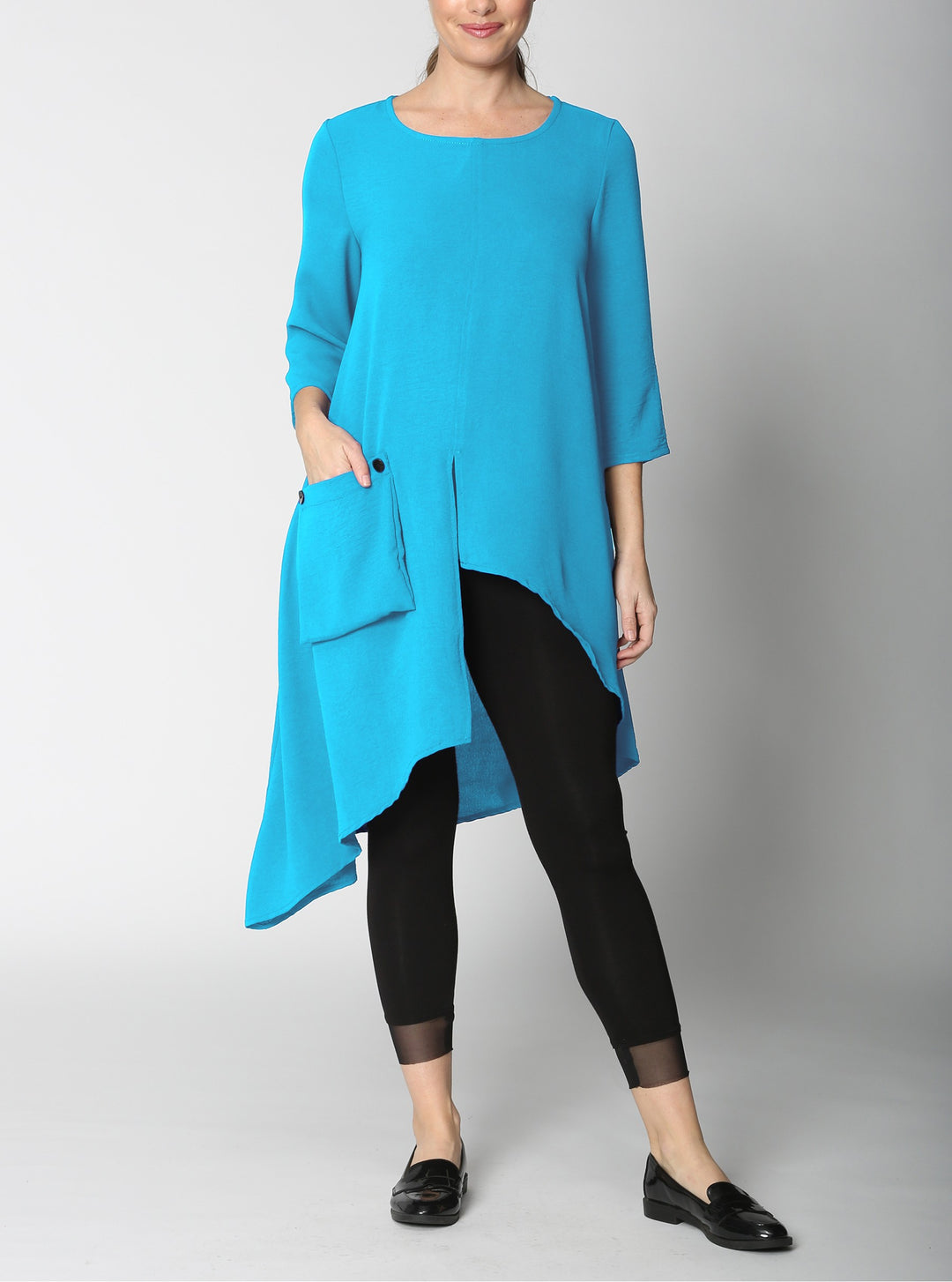 Sydney Project - Air Flow Long Assymetrical Tunic