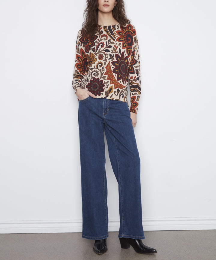 Charlie B - Floral Sweater