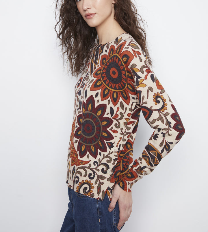 Charlie B - Floral Sweater