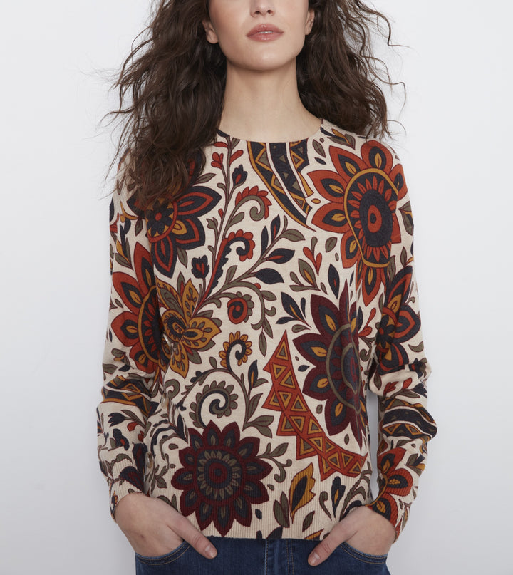 Charlie B - Floral Sweater