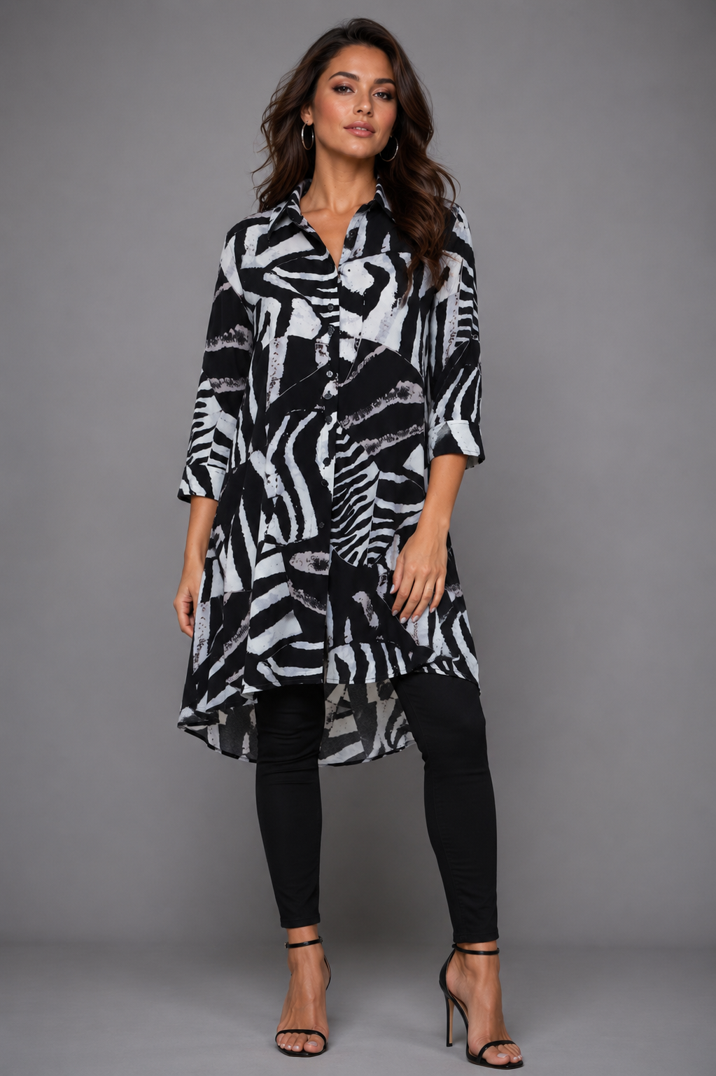 Lior Clothing - Zebra Print Tunic