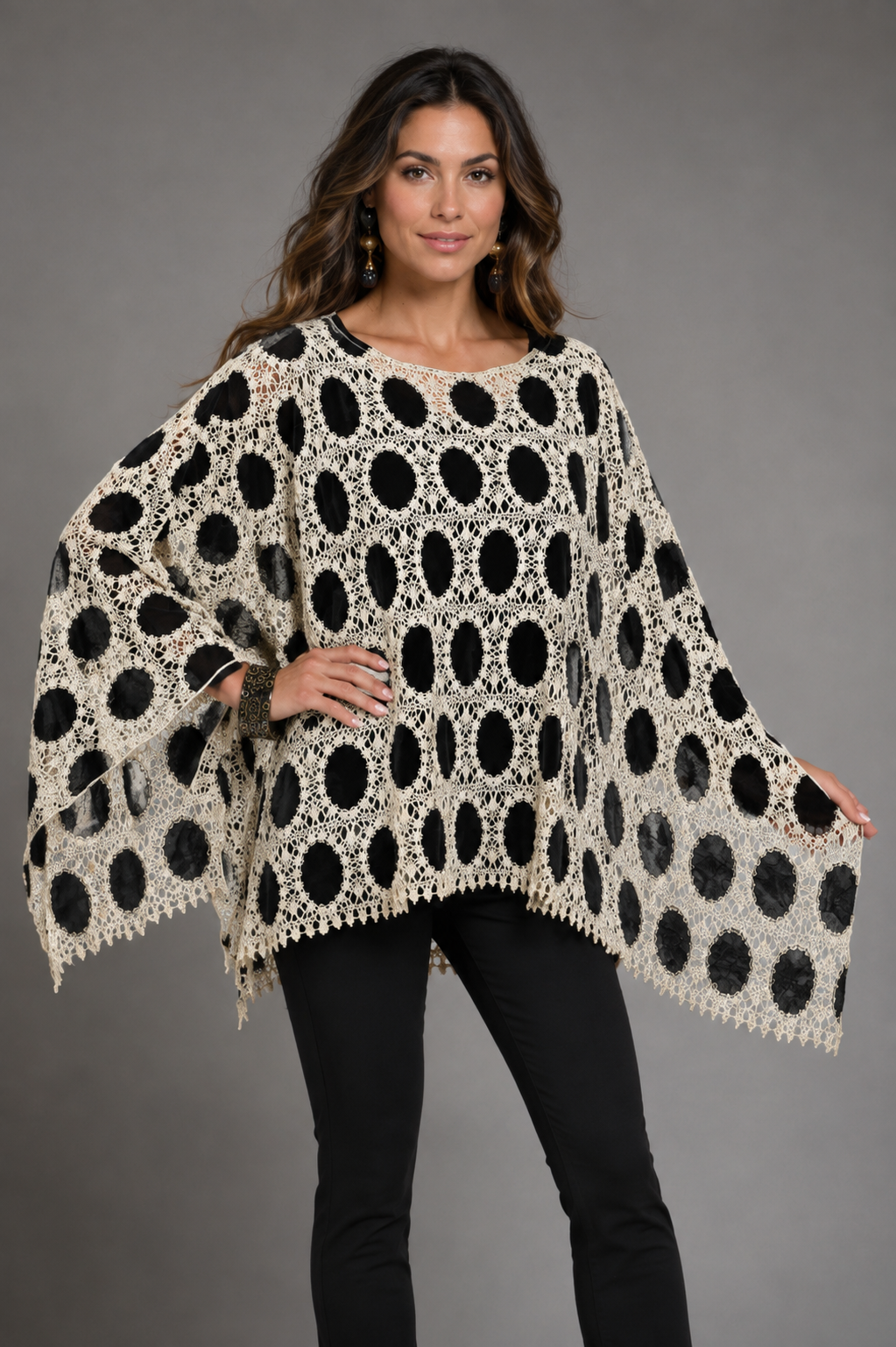 Lior Clothing - One Size Tunic Circles
