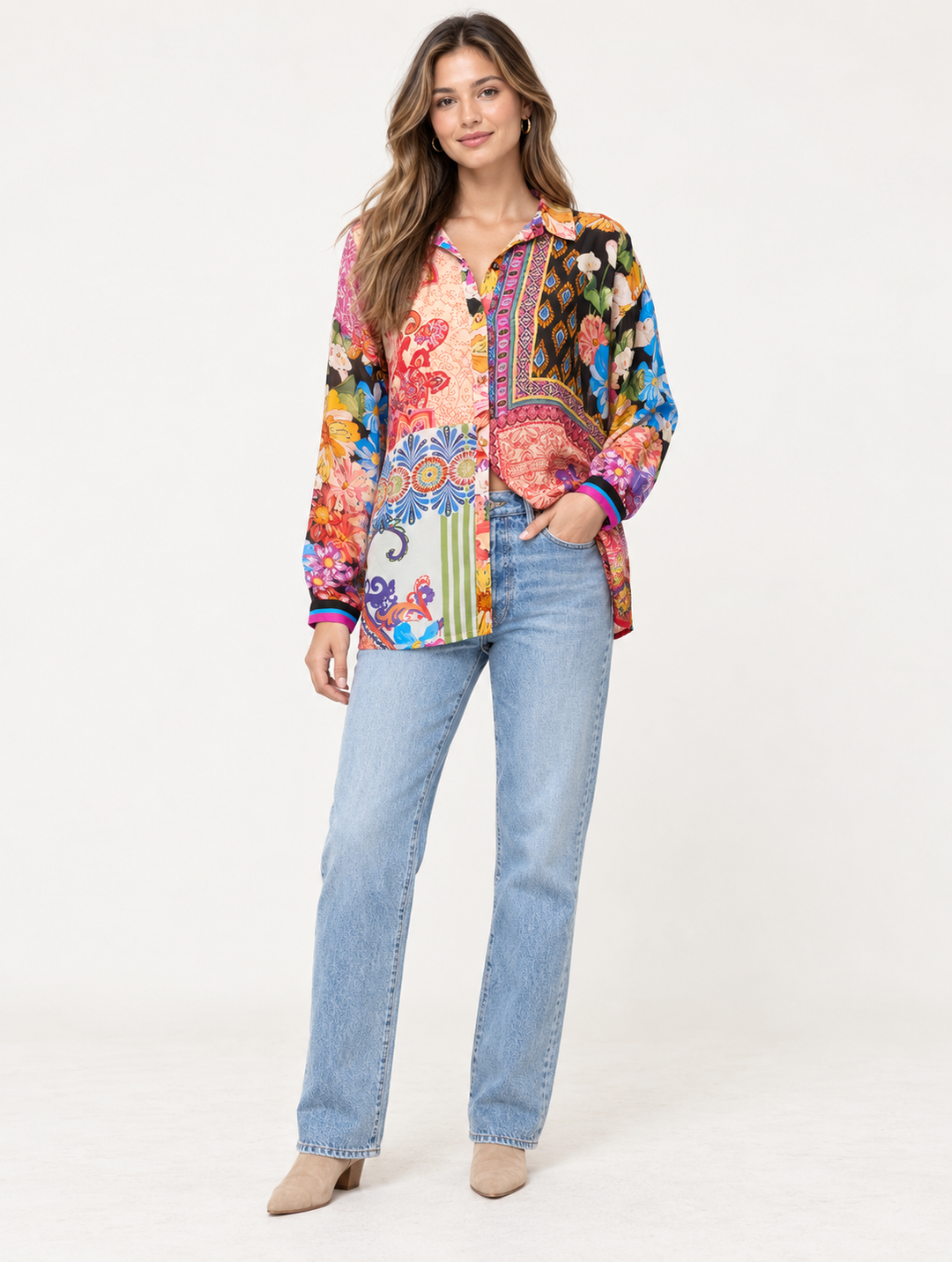 Johnny Was - THE AUDREY SHIRT Final Sale Item