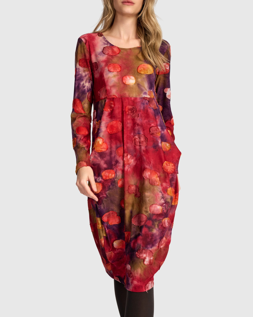 Alembika Dresses - Midi Dress,Berry