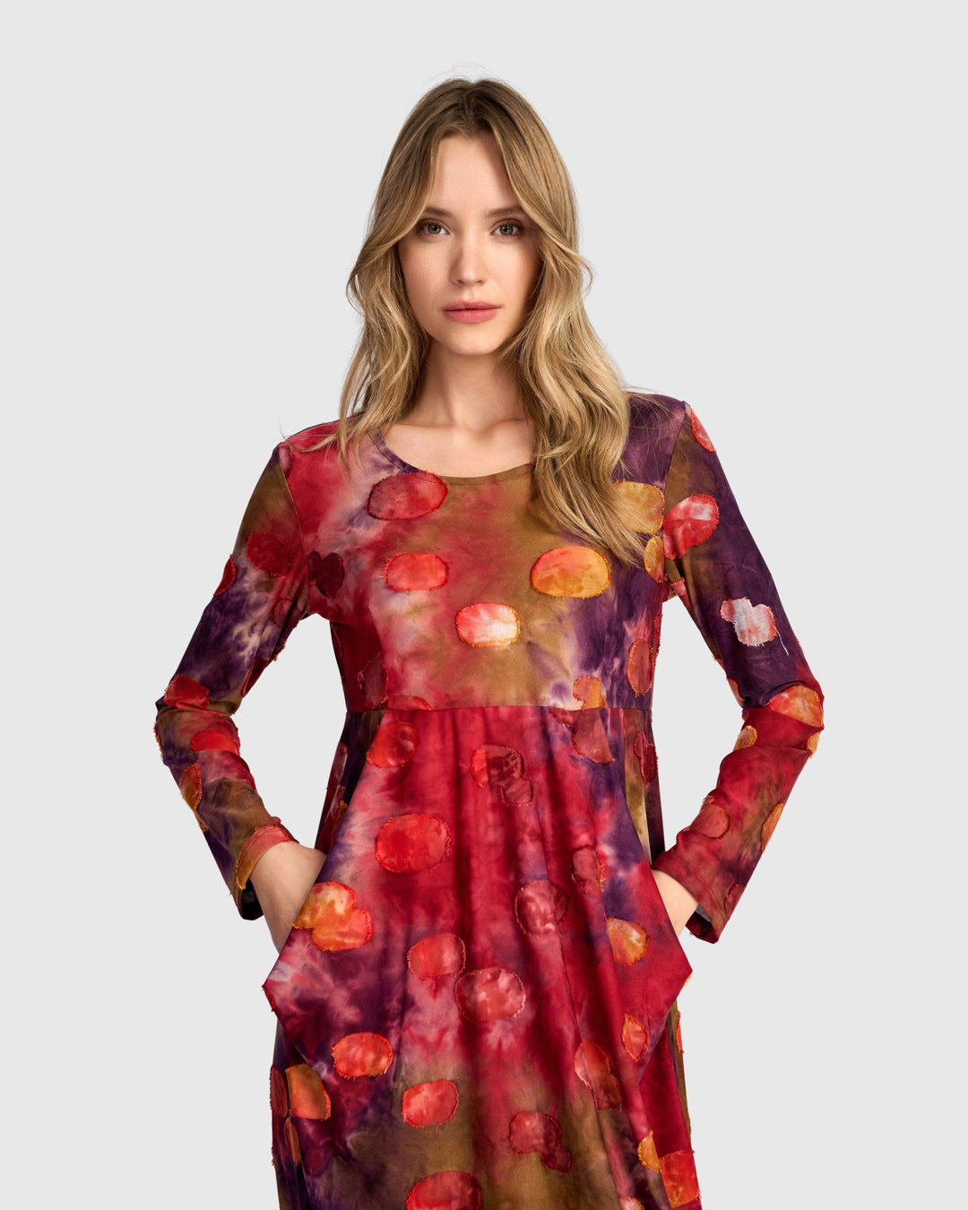 Alembika Dresses - Midi Dress,Berry