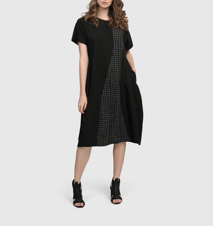 Alembika Dress -  Athena Relaxed Cocoon Dress, Net