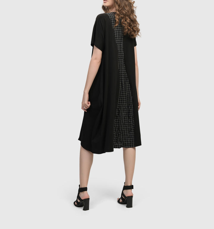 Alembika Dress -  Athena Relaxed Cocoon Dress, Net