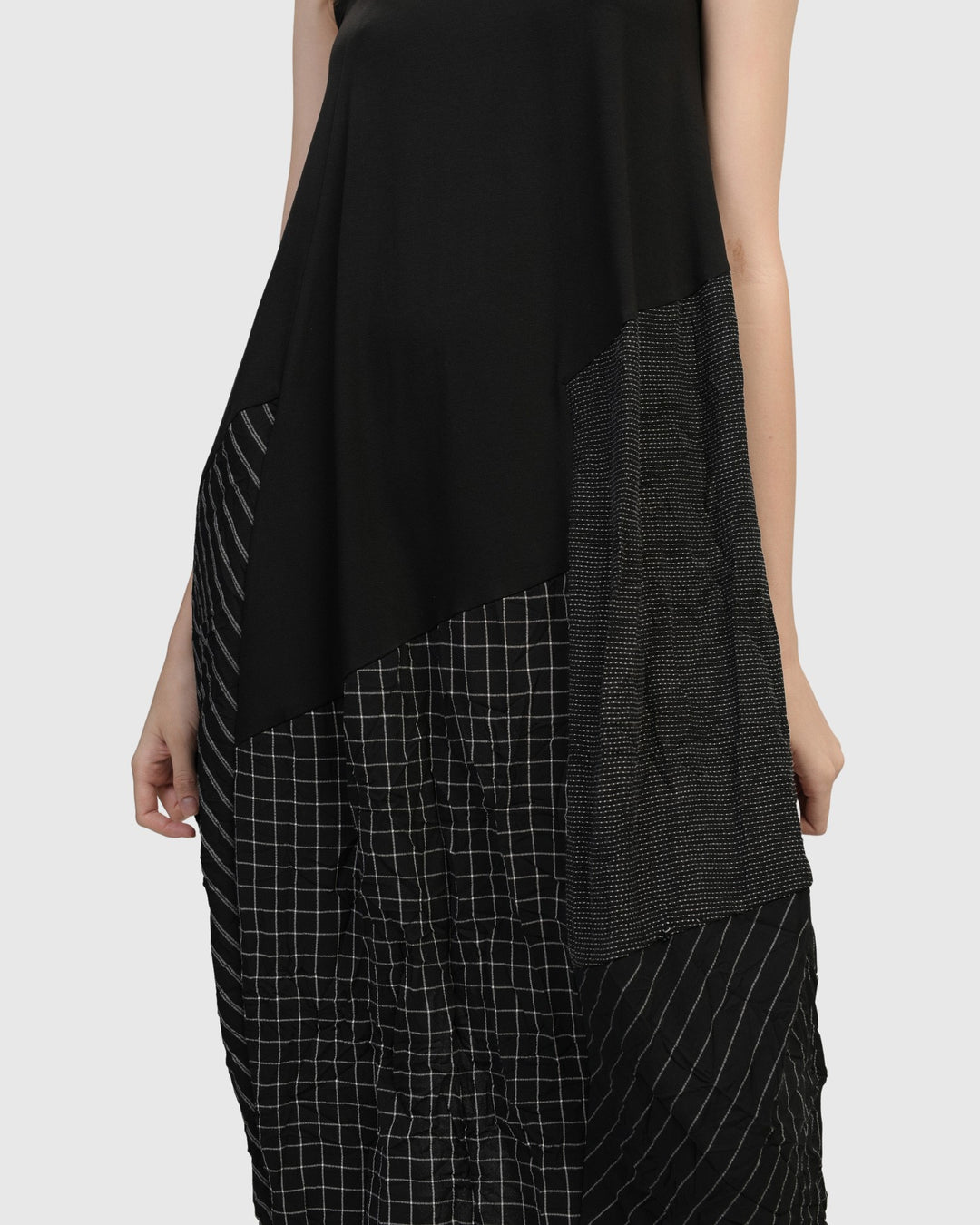 Alembika Dress - Hestia Sleeveless Cocoon Dress,