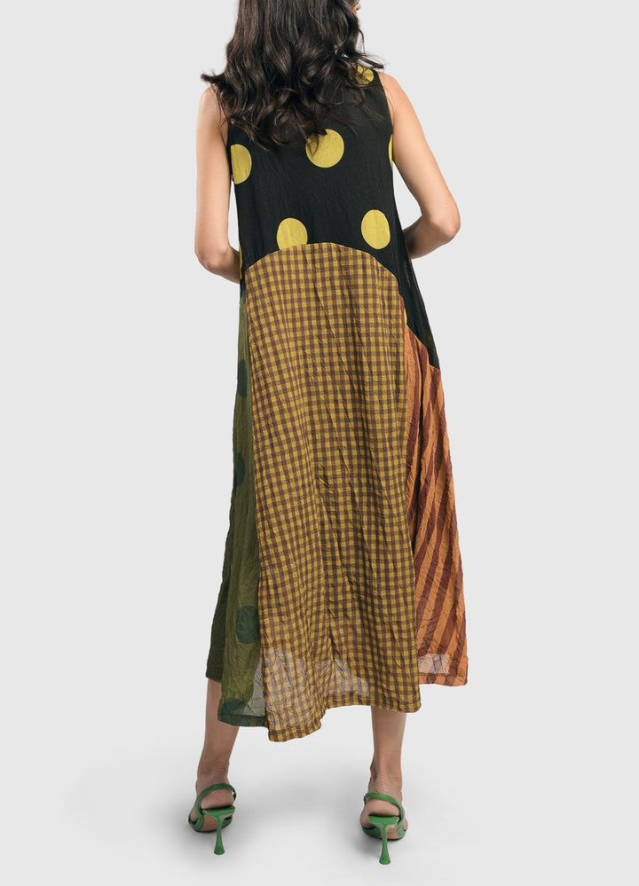 Alembika Dresses - A Line Layered Dress Final Sale Item