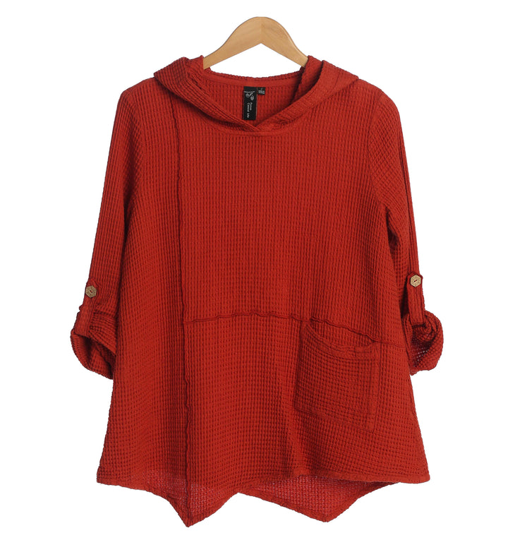 Focus Clothing - Asymetric Hem Tunic FINAL SALE ITEM