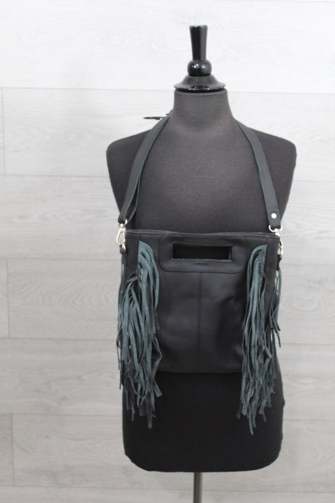 Raj L.A - Fringed Tropical Crossbody