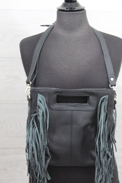 Raj L.A - Fringed Tropical Crossbody