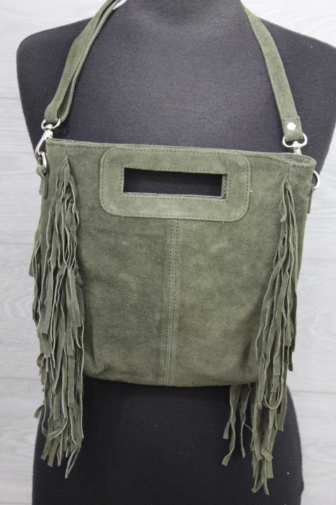 Raj L.A - Fringed Tropical Crossbody