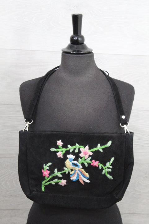 Raj L.A - Black Floral Crossbody