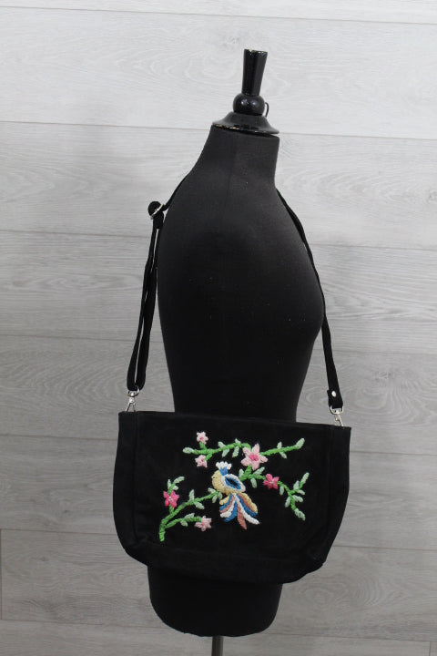 Raj L.A - Black Floral Crossbody