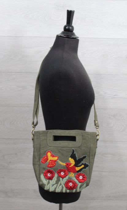 Raj L.A - Tropical Olive Crossbody